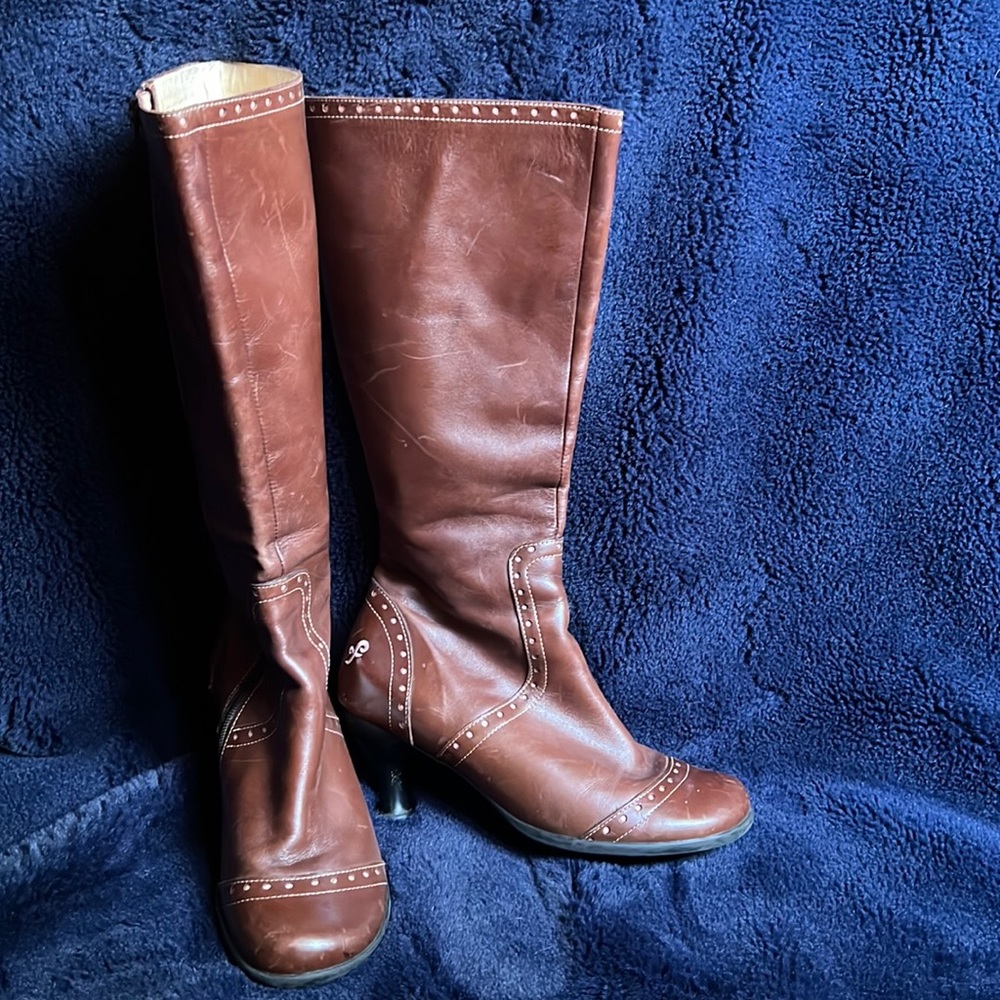 Brown Fluevog Boots